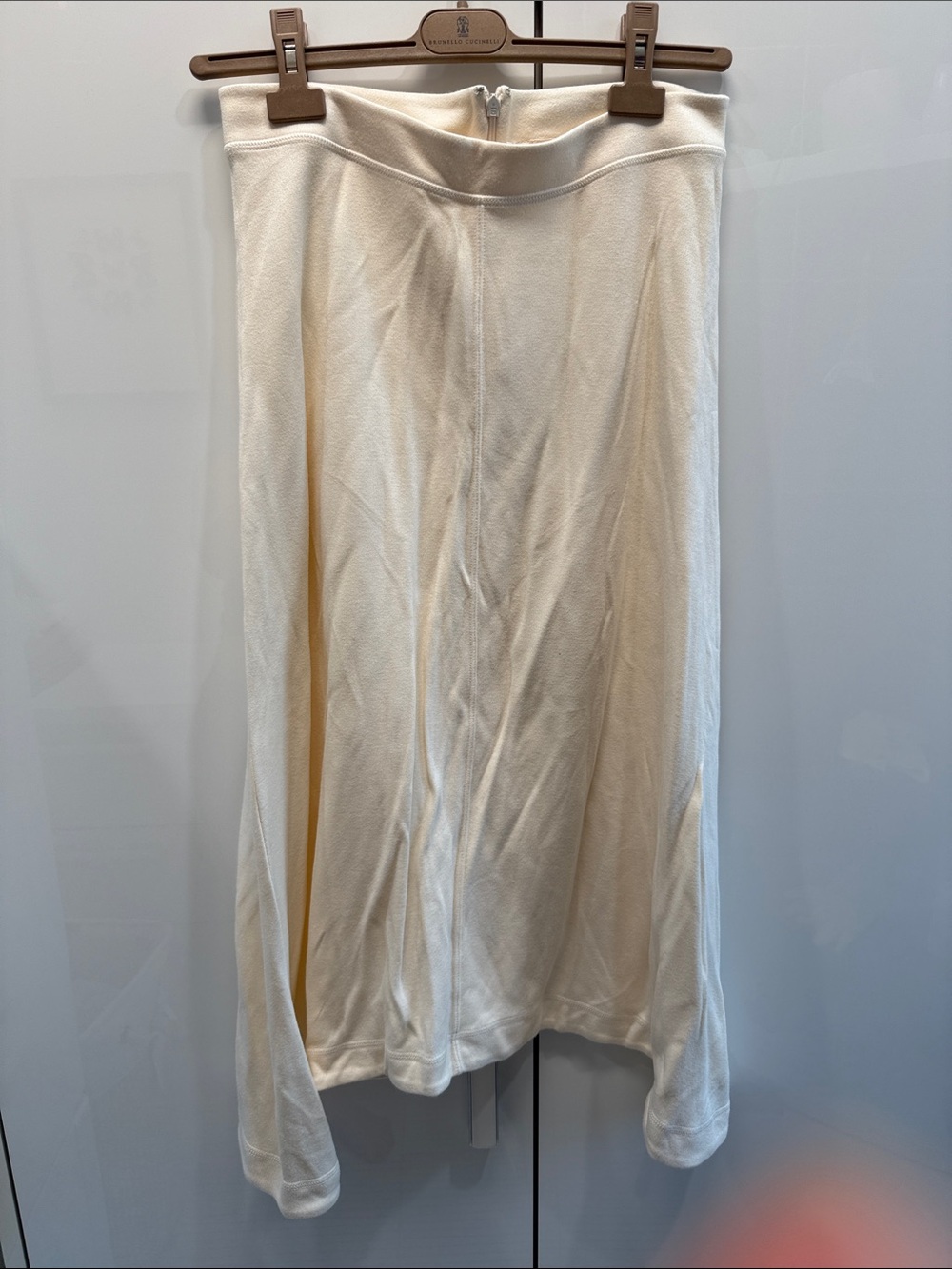 Tory Sport Cream Knit Skirt